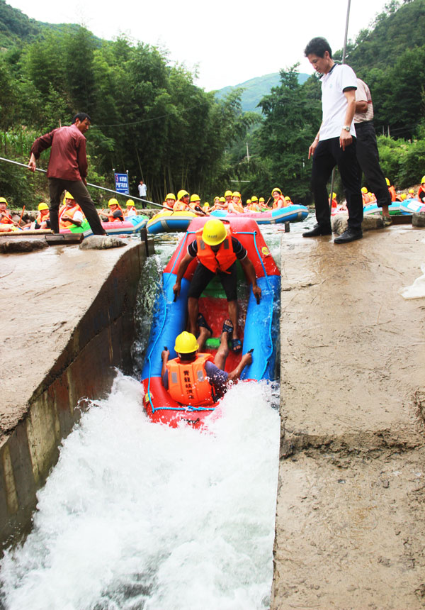富阳青龙峡漂流门票(电子票/售票窗口取票)