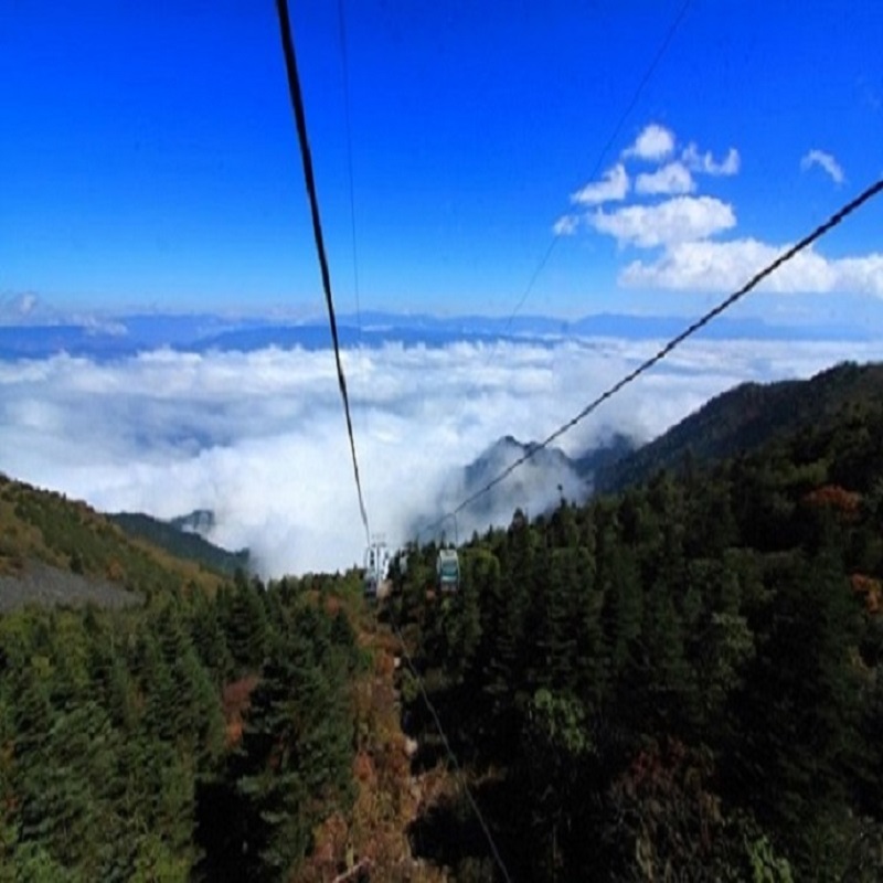 螺髻山索道往返票成人票