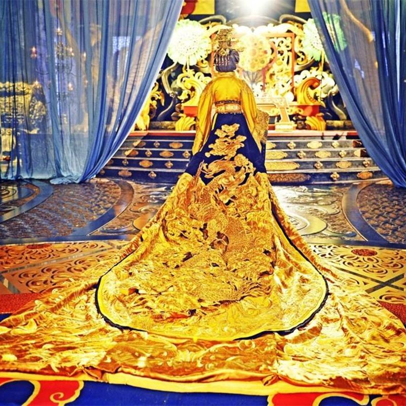 河南洛阳武则天大型山水实景话剧门票app限时立减10视觉盛宴宫廷风云