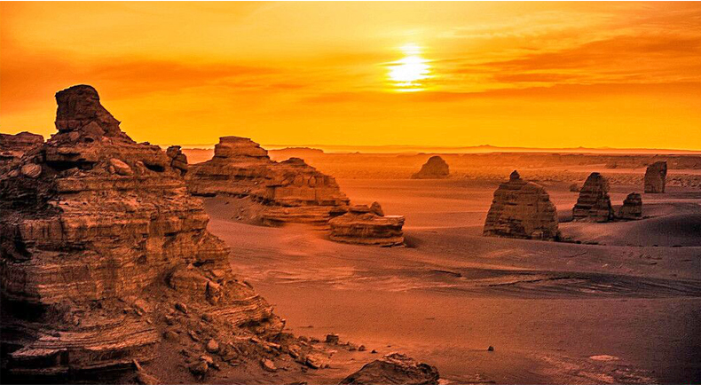 敦煌雅丹地质公园电子门票可选敦煌古城玉门关阳关遗址雅丹魔鬼城联票