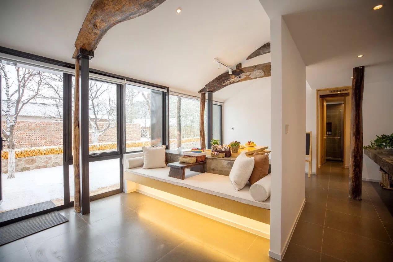 延庆民宿隐居乡里先生的院子一晚两天多人私享小院落地观景明窗简约