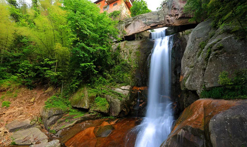 台州天台山石梁飞瀑景区门票电子门票
