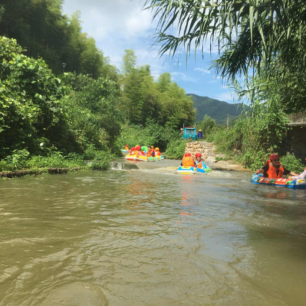 湖州安吉 荷花山漂流门票(电子票/售票窗口取票)