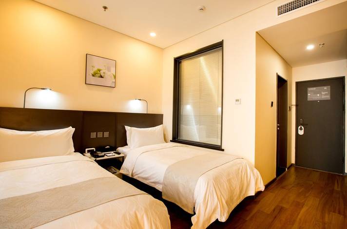 延边延吉华阳酒店有窗双人早餐市中心延边大学