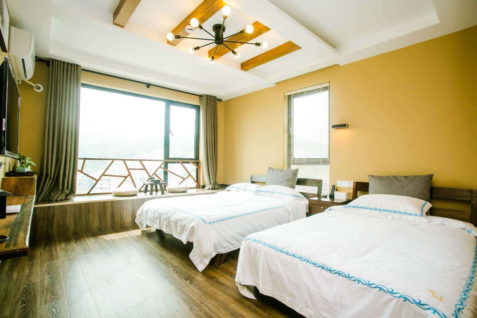 2人套餐舟山嵊泗列岛游含2人船票海边精品民宿免费沙滩全程自由