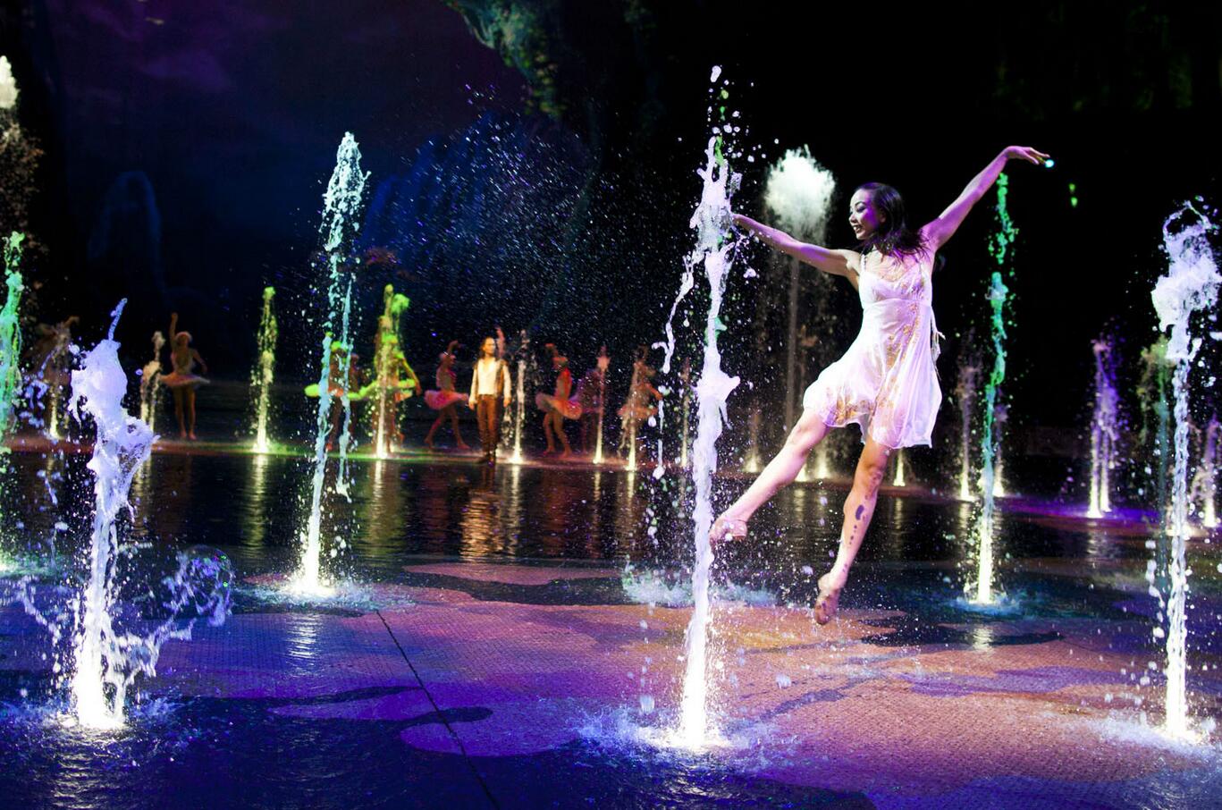 澳门新濠天地水舞间电子票视听盛宴澳门游必看表演近