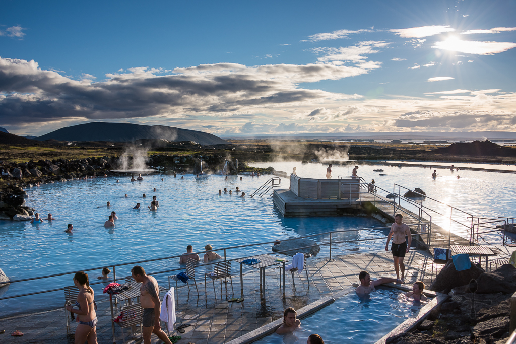 冰岛 胡萨维克 米湖温泉入场门票(无时长限制 洗浴体验)