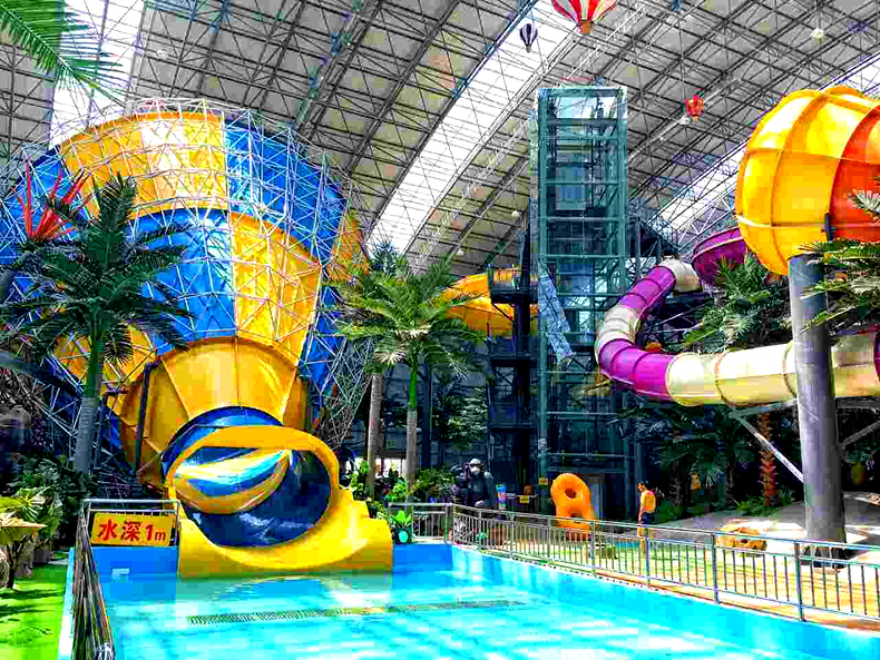 千朝浪屿水世界一日游山西祁县千潮浪屿水上乐园旅游