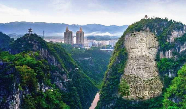 黔江芭拉胡景区门票城市大峡谷