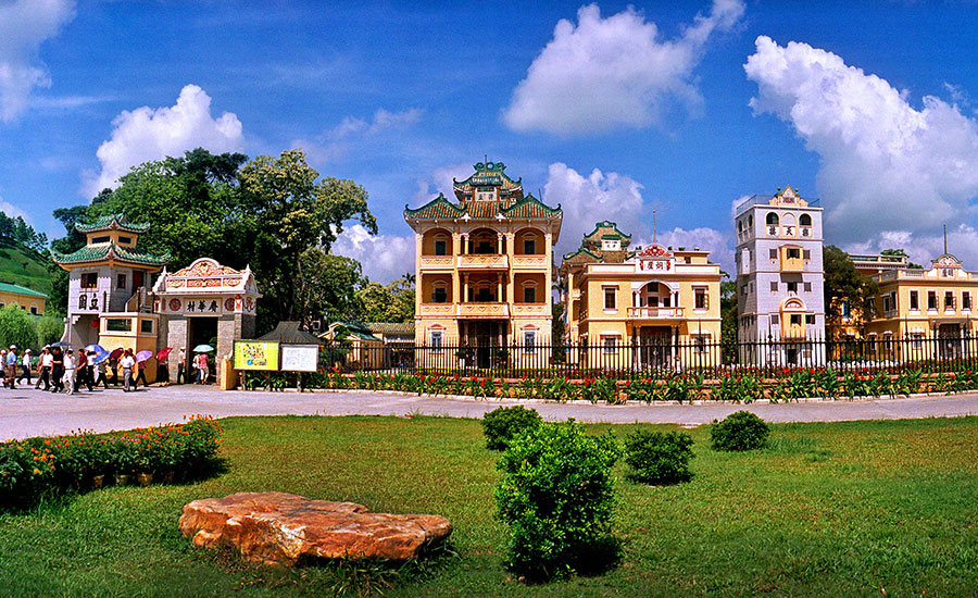 开平碉楼品华侨文化赏中华园林艺术看时代沧桑历史