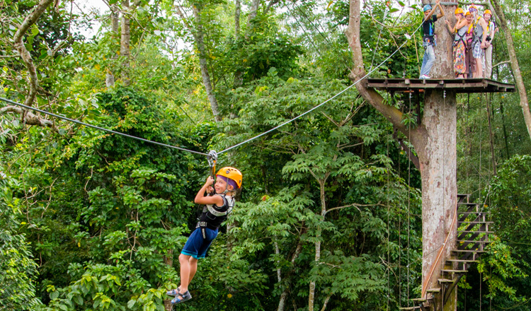(丛林3公里滑索 24个平台/含午餐/酒店接送),马蜂窝自由行 - 马蜂窝