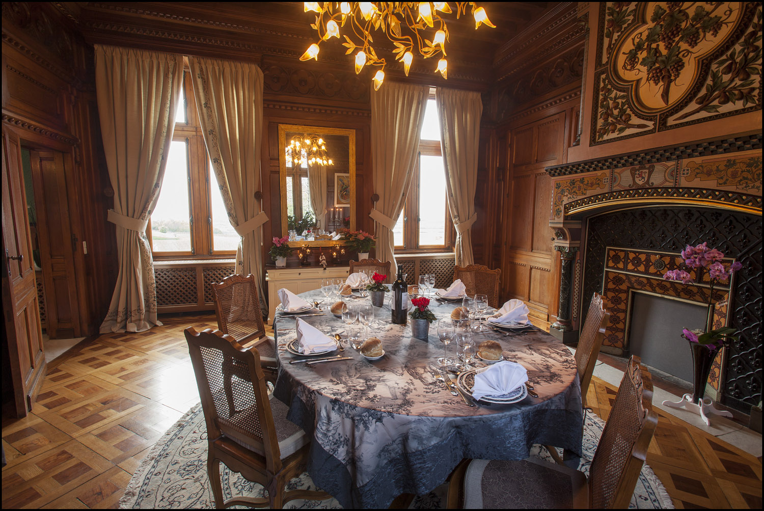 百年古堡 法国西部葡萄庄园城堡房(文艺复兴时期生活体验 私人酒窖