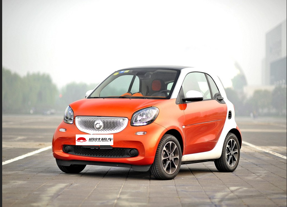 海南海口自驾租车全新奔驰smart敞篷激情版2座自动挡免违章押金行车