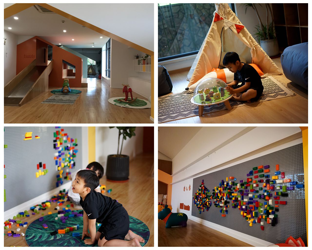 除了舒适美丽的客房,还有丰富的室内外活动亲子别墅还有个超超超级大