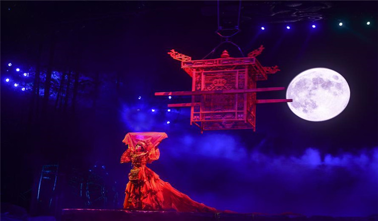 凤凰古城八景夜游沱江边城a区演出门票优选前排好座位