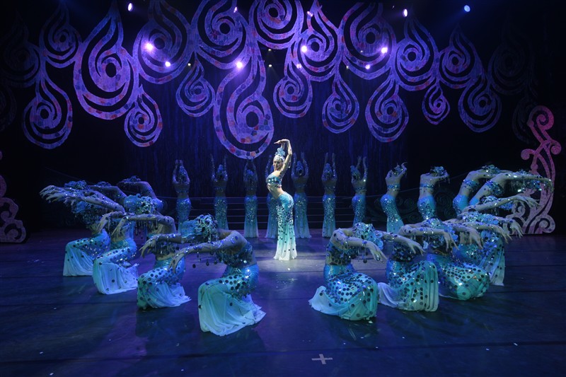 杭州千岛湖水之灵门票大型舞台秀千岛湖必玩项目带上爸妈体验千岛湖的