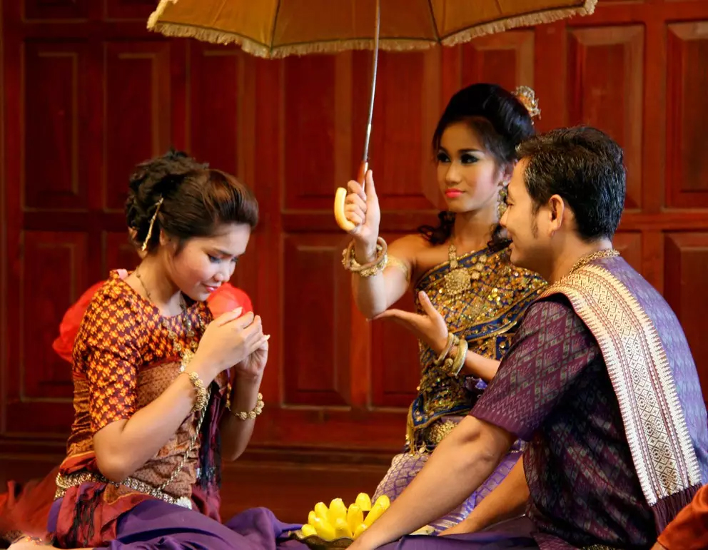 暹粒柬埔寨文化村一日游水上村庄深入了解文化历史飞天女神仙女舞适合