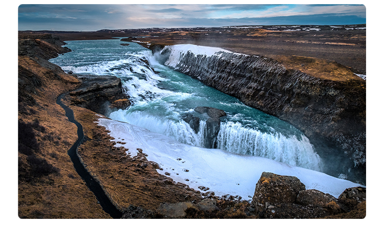 可定急单冰岛旅游冰岛黄金圈奇幻一日游辛格韦德利国家公园黄金瀑布