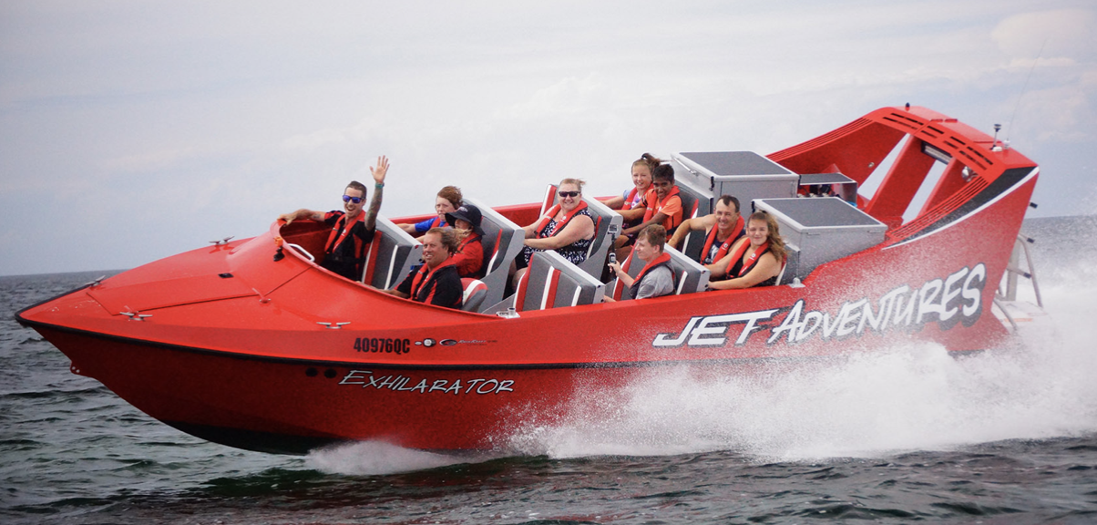 澳大利亚西澳玛格丽特河区炫酷激流勇进喷气船之旅