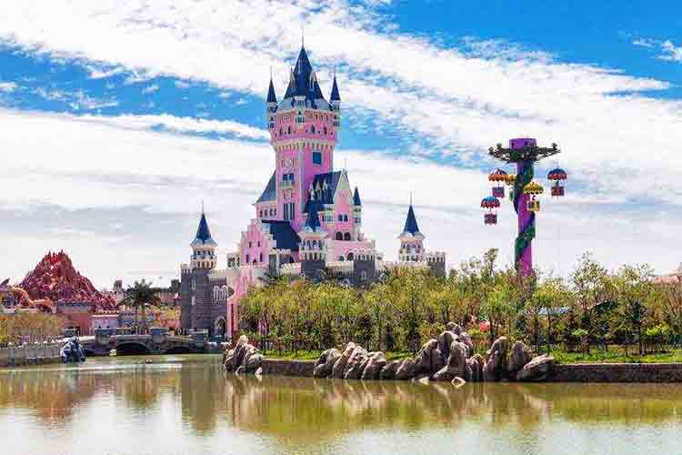 方特欢乐世界通票2张海昌极地海洋馆门票2张天津滨海圣光酒店赠送双人
