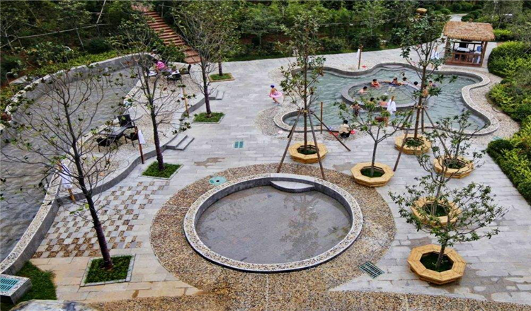 三山森林溪谷温泉门票自助午餐或晚餐任选特色窑洞式豪华汤屋随订随用