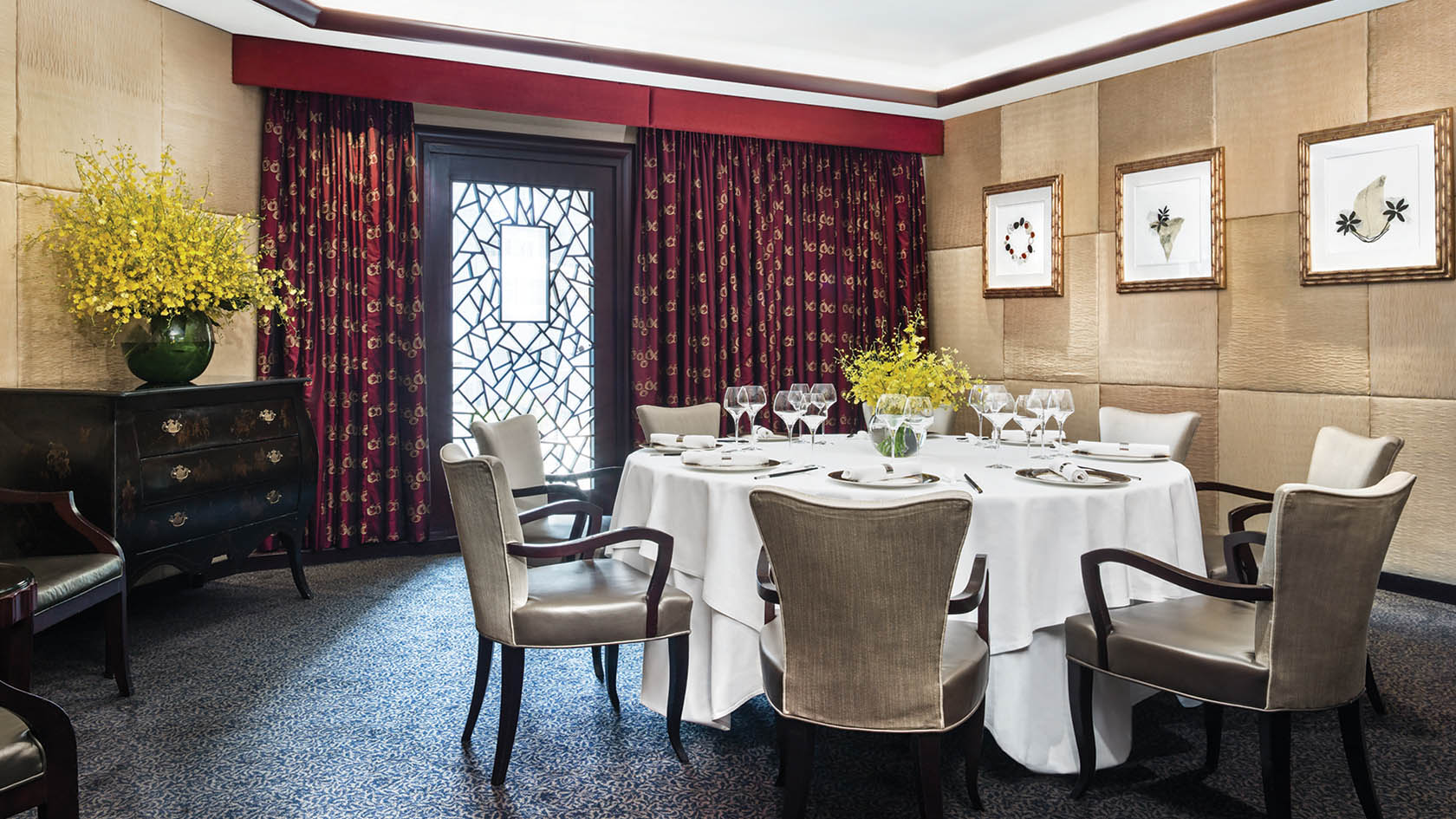 唐阁 香港米其林三星粤菜餐厅tang court预订(五星朗廷酒店优质出品/