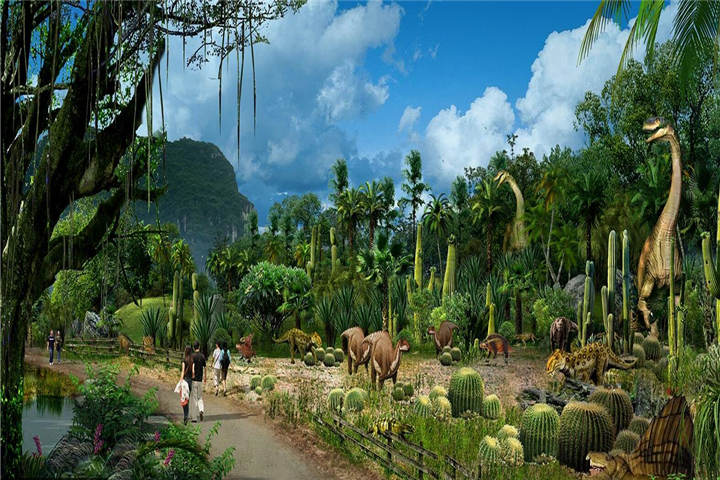 广西崇左龙谷湾恐龙公园景区电子票