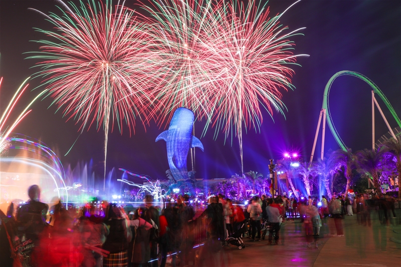 珠海长隆海洋王国门票大型游乐设施与海洋动物相结合