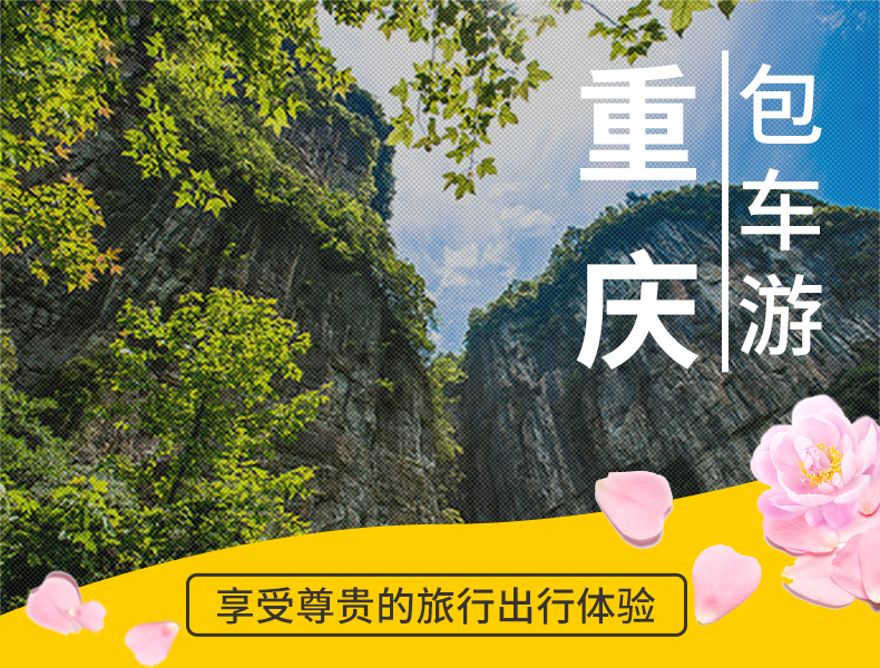 重庆包车一日游武隆天生三桥仙女山国家森林公园10小时包车重庆市区