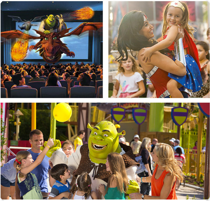 阿联酋阿布扎比华纳兄弟主题乐园门票电子票扫码入园室内主题乐园