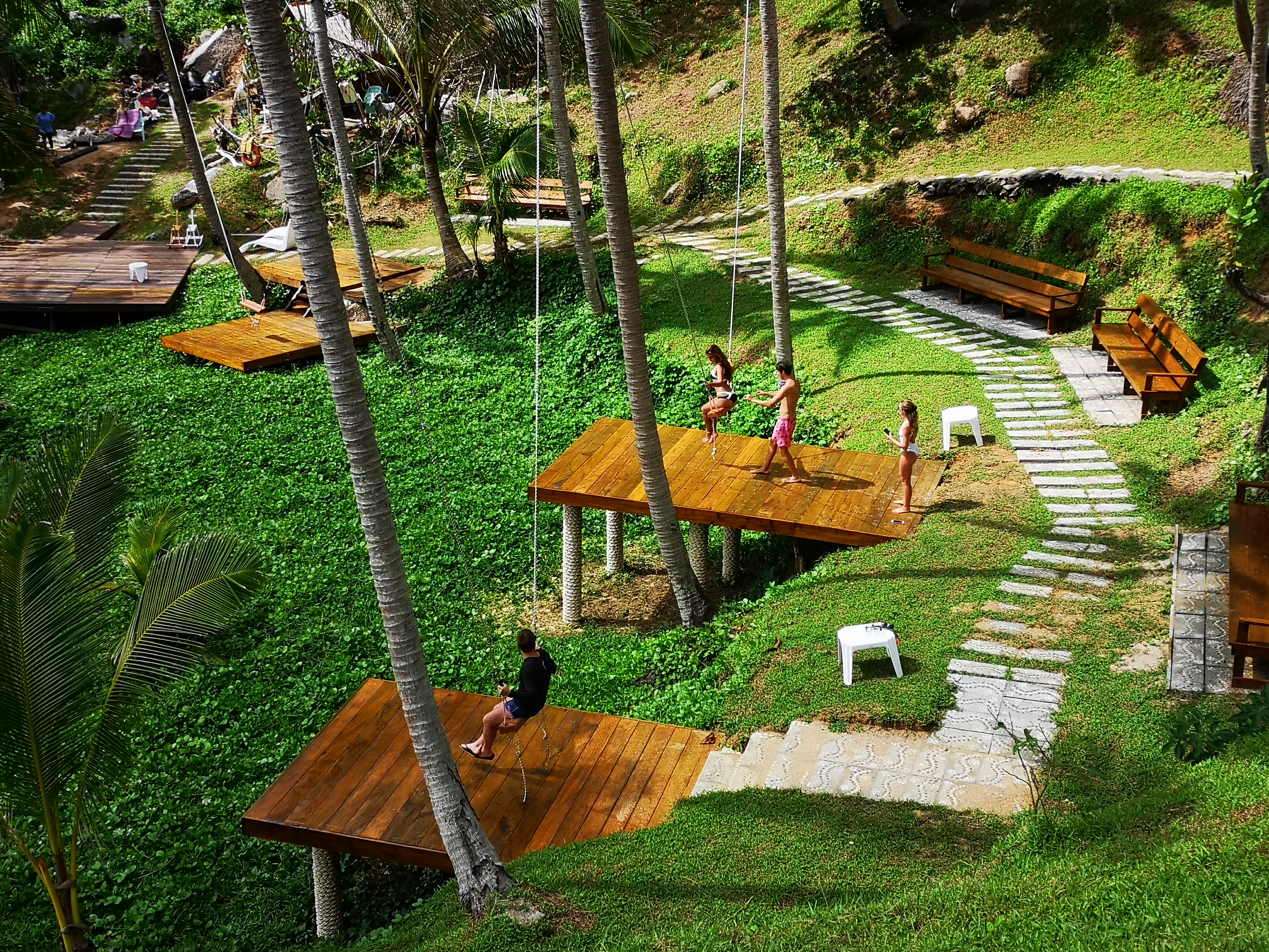 《锋味》拍摄地 普吉海景大树秋千phuket swing门票 含畅饮 小吃 接送