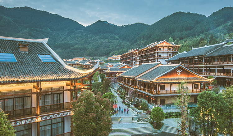 贵州剑河仰阿莎酒店2天1晚酒店套餐2张剑河温泉门票2位早餐2张清江湖