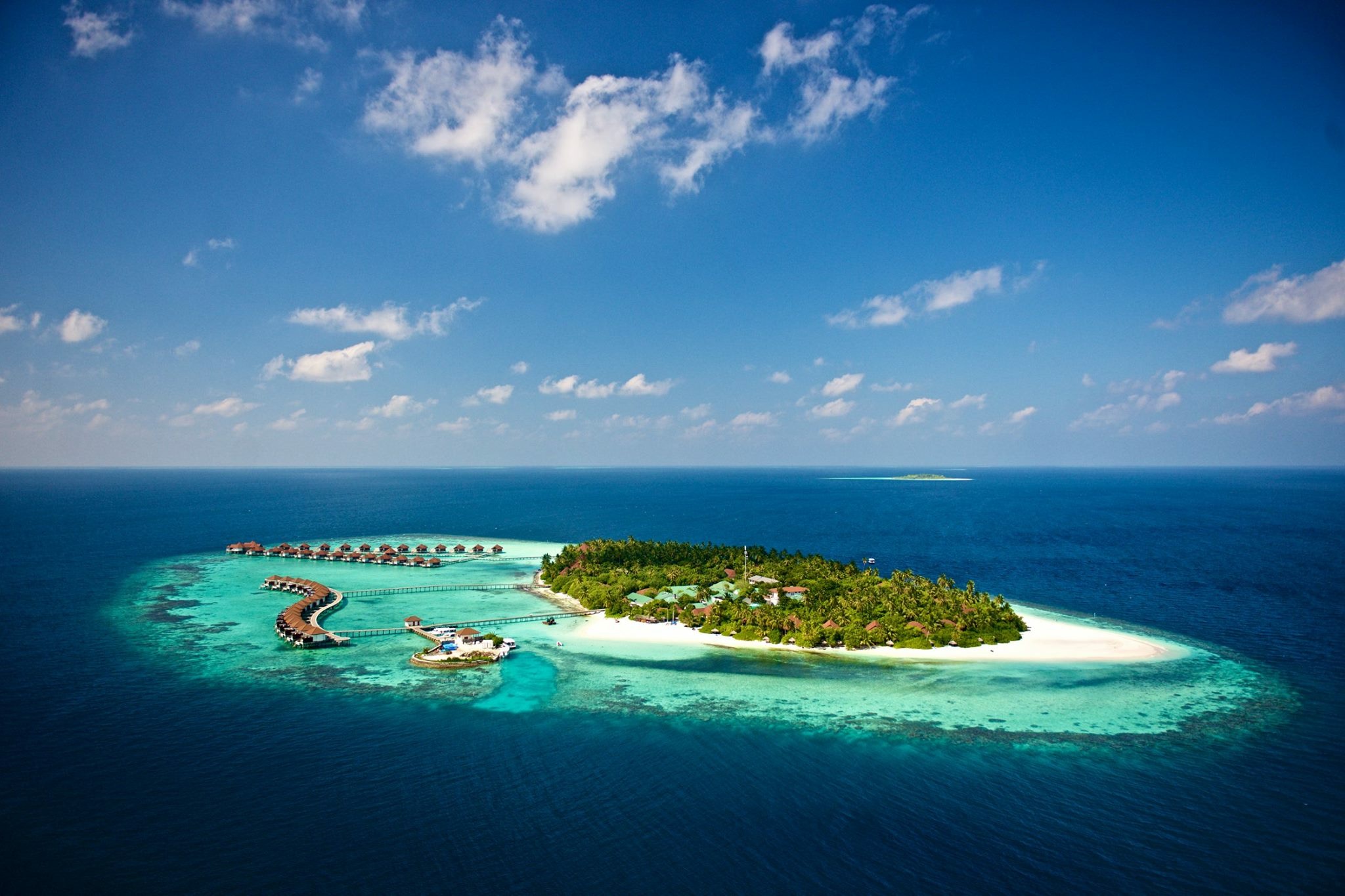 西安起止马尔代夫robinsonclubmaldives鲁滨逊岛7天5晚自由行五星豪华