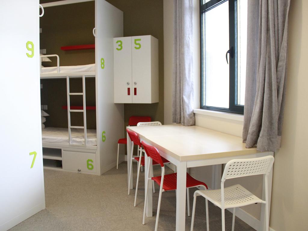 张家口太舞鹰巢国际青年旅舍单人住宿1张床位1张太舞滑雪场温泉票