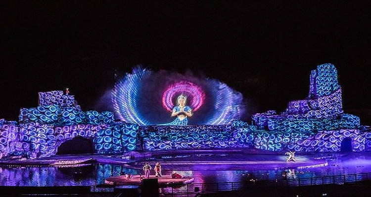 武夷山武夷水秀梦之泉剧场孩子的最爱