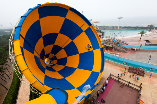 承德枫水湾动感水世界现票优质纯天然温泉水水上娱乐设施应有尽有惊艳