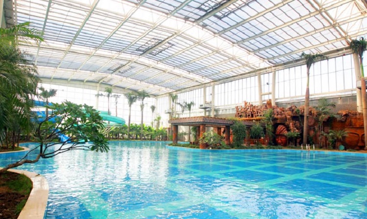 天津龙达温泉生态城温泉门票室内雨林温泉度假景区