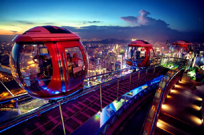 小蛮腰广州塔460米摩天轮套票含428米白云观光大厅433米星空观光大厅