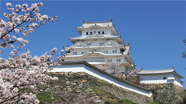 大阪姬路出发返回大阪姬路世界遗产兵库县姫路城观光半日游英文导游