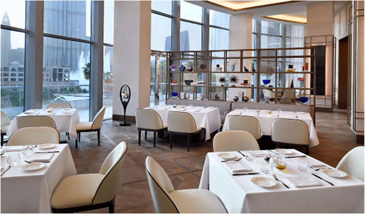 迪拜地标市中心addressdowntown酒店therestaurantataddress餐厅哈利