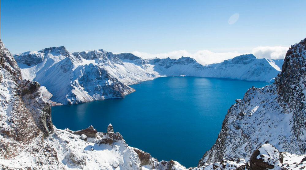 哈尔滨到长白山长白山天池长白瀑布小天池银环湖绿渊潭天伦广场4a