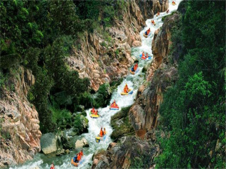 五指山红峡谷漂流出游当天0900前下单