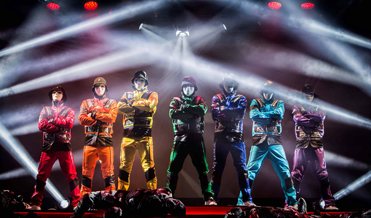 美国皇家旅游拉斯维加斯假面舞者秀jabbawockeez街舞天团秀