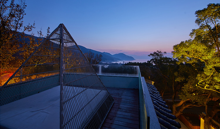 普陀山开元观堂酒店2天1晚酒店套餐位于法雨寺旁赠送双早观世音演出票