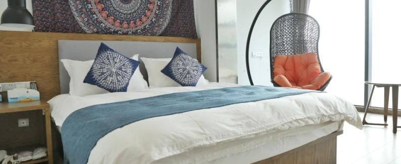 青岛崂山陌海精品美墅民宿套餐含一晚住宿双人早餐可选崂山景区青岛