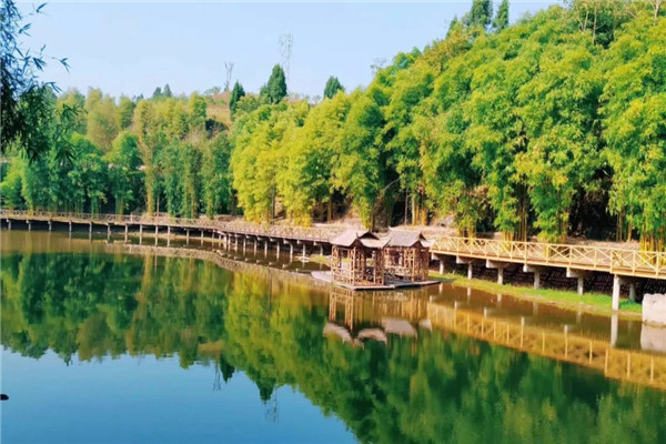 重庆铜梁龙景区门票玻璃桥体验舞龙等当地文化传统结合吃宿玩乐等旅游