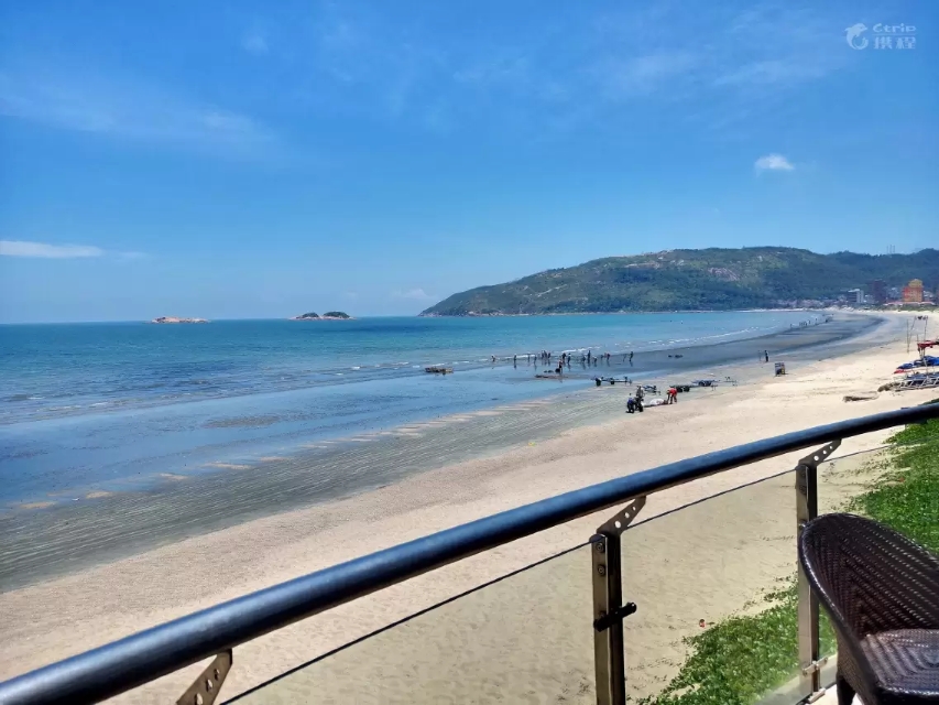 惠州双月湾宝安虹海湾度假酒店天1晚帆船华家班汽车表演三角洲岛套票