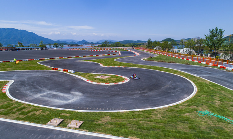 杭州千岛湖卡丁车门票燃擎赛车主题乐园场地卡丁车赛道卡丁车啤酒小镇