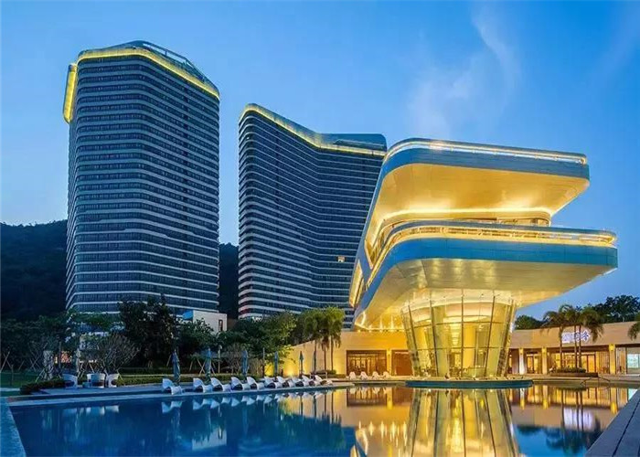 网红酒店阳江海陵岛北洛秘境酒店2日游全海景房100米高空天际泳池八