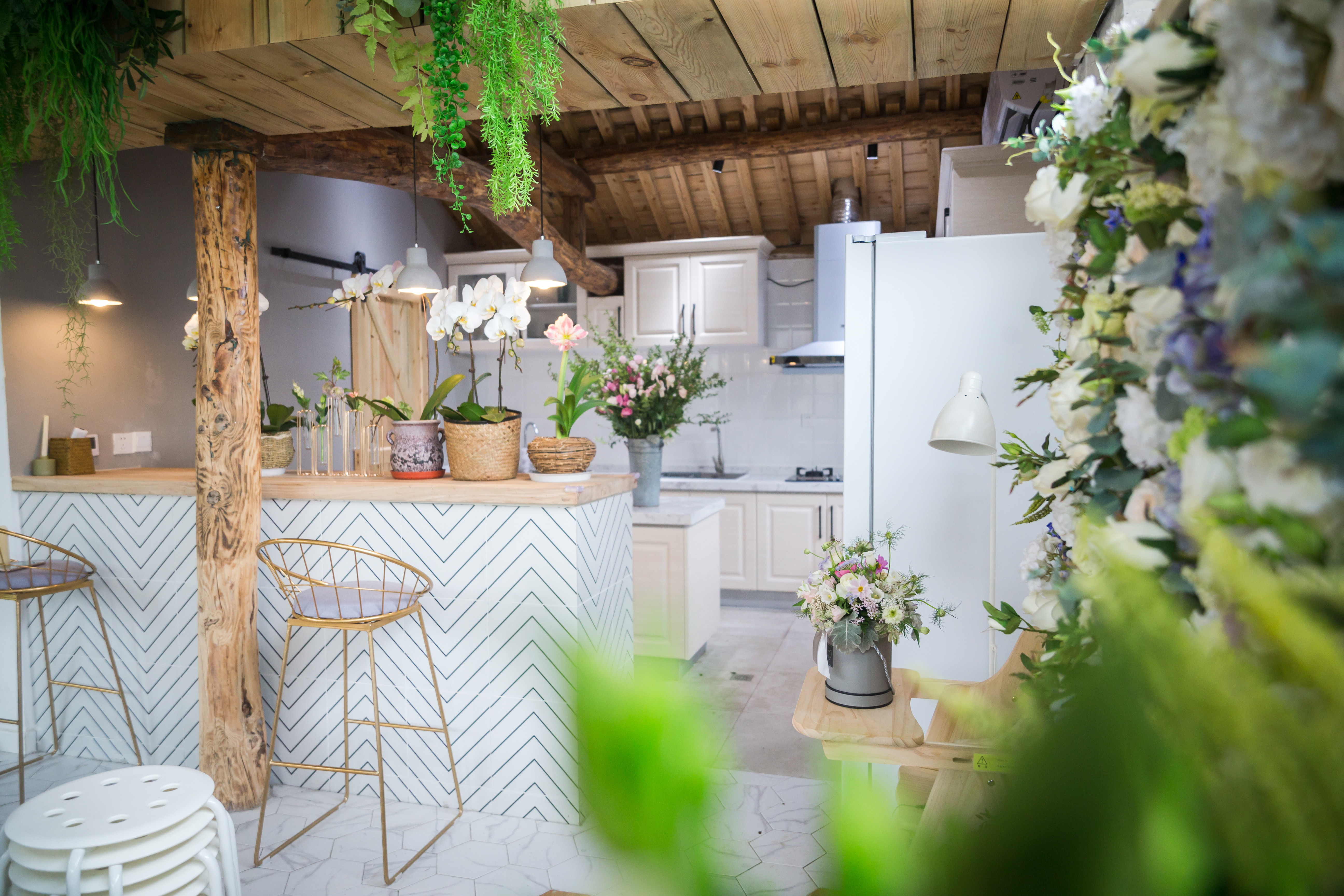 北京周边攻略 怀柔水长城花舍山间3居山景玻璃花房小院2天1晚 观景